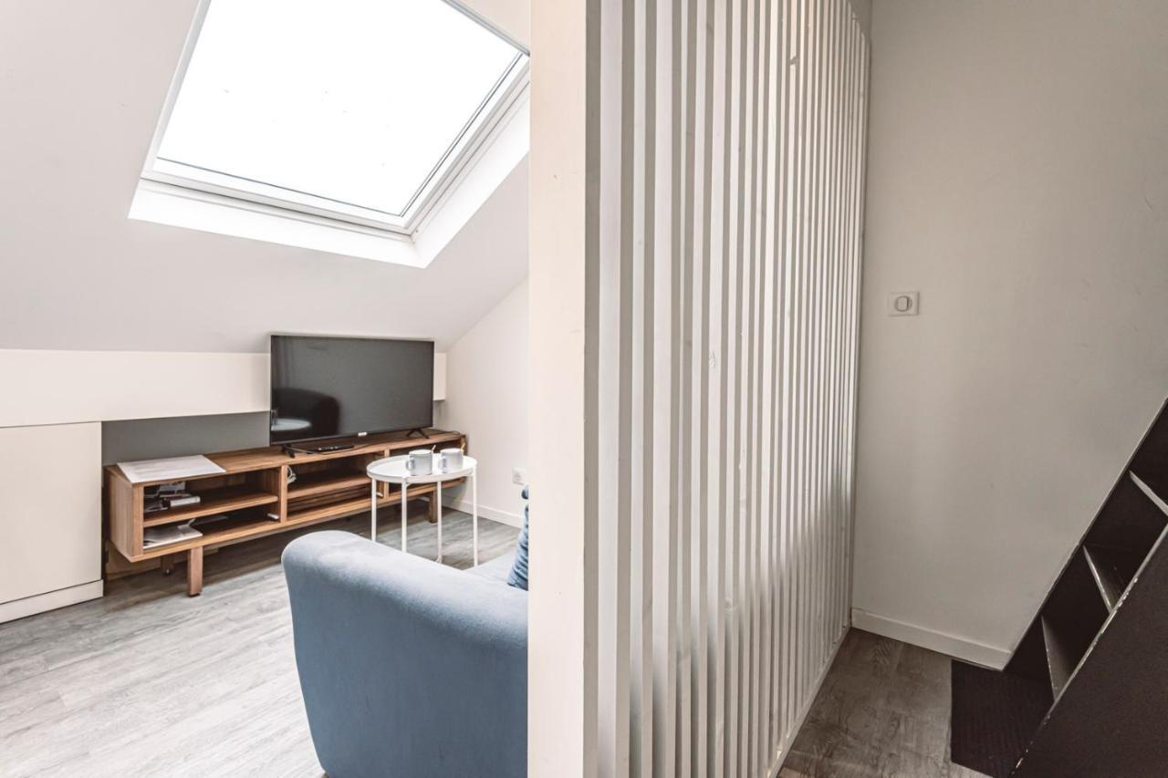 Le Coquet Logement Climatise Face A La Cathedrale - 3G Reims Buitenkant foto