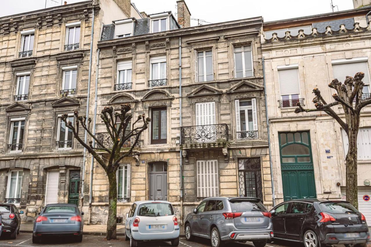 Le Coquet Logement Climatise Face A La Cathedrale - 3G Reims Buitenkant foto